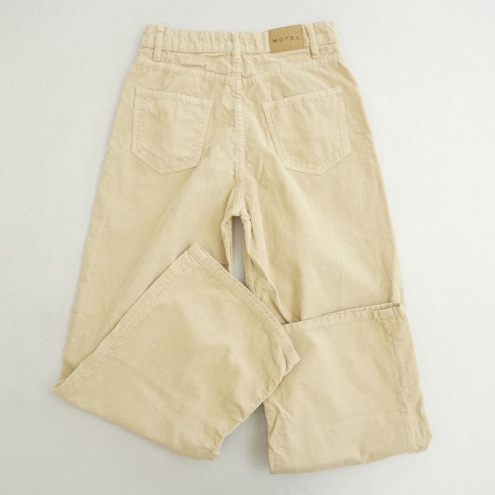 Motel Rocks Cream Wide Leg Pants - Picture 4 of 9